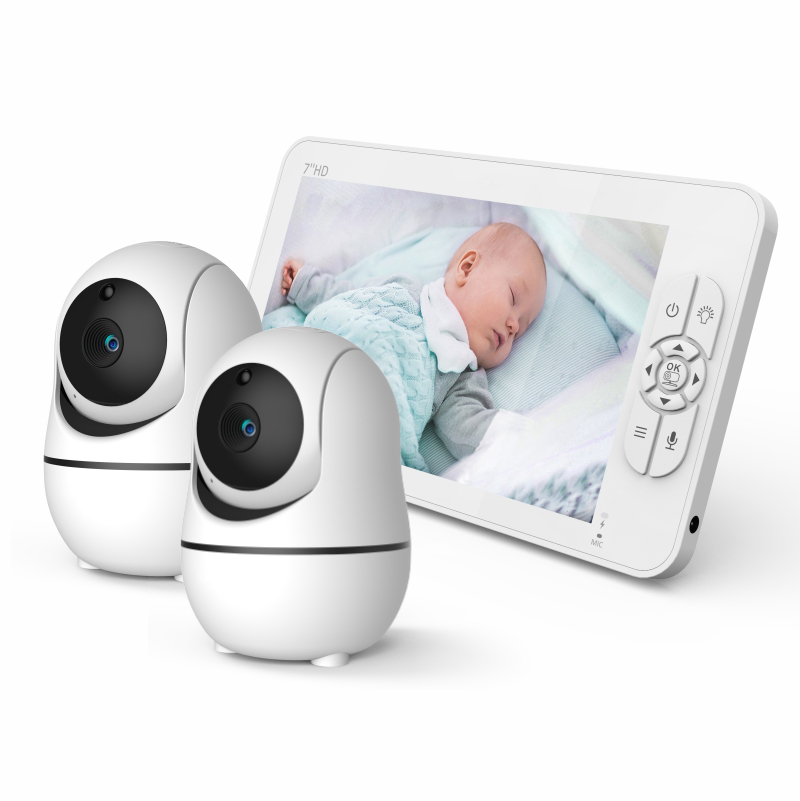 Wireless Baby Monitor - Monitor de Bebé con Pantalla IPS