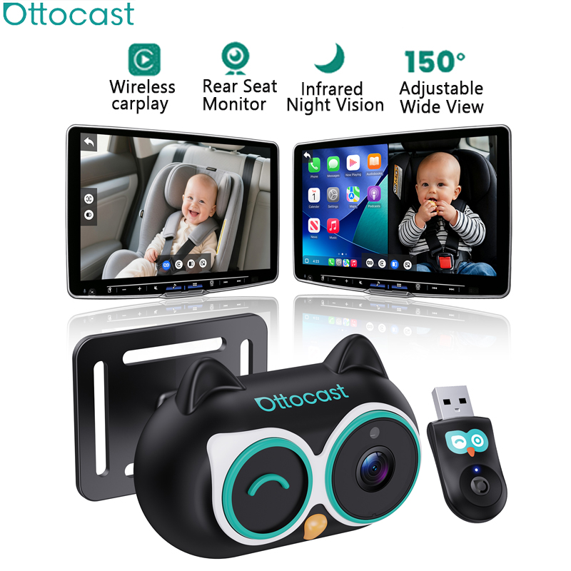 Wireless Baby Monitor - Adaptador OTTOCAST Cabin Care de Carplay
