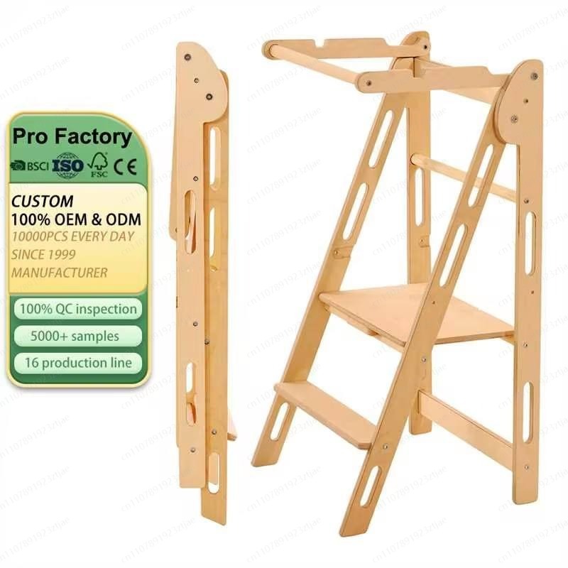 Toddler Learning Tower - Torre de Aprendizaje Plegable para Niños,