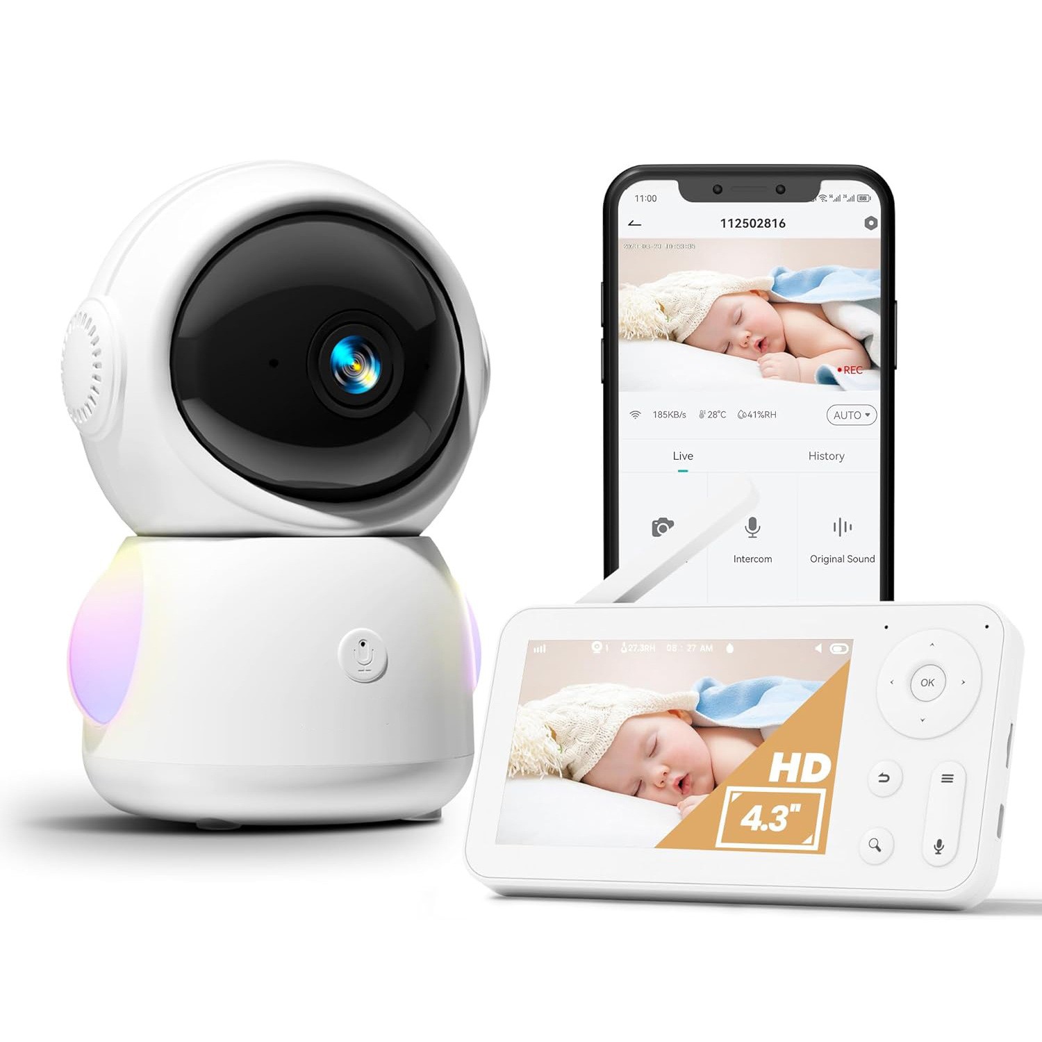 Monitor para Bebés con Pantall - Wireless Baby Monitor reseña y precio