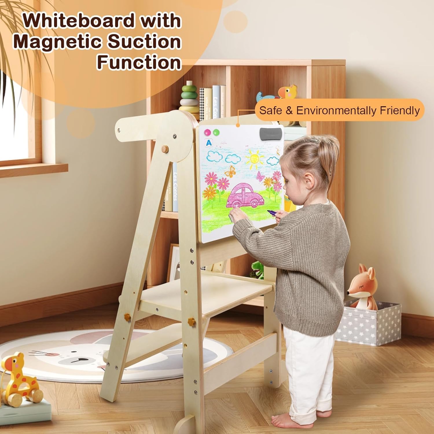 Torre de cocina plegable para  - Toddler Learning Tower reseña y precio