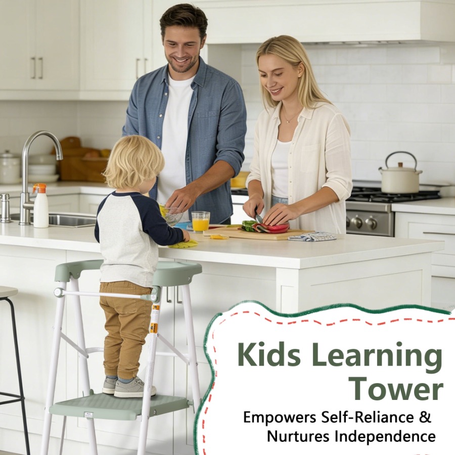 Taburete de Cocina Plegable pa - Toddler Learning Tower reseña y precio