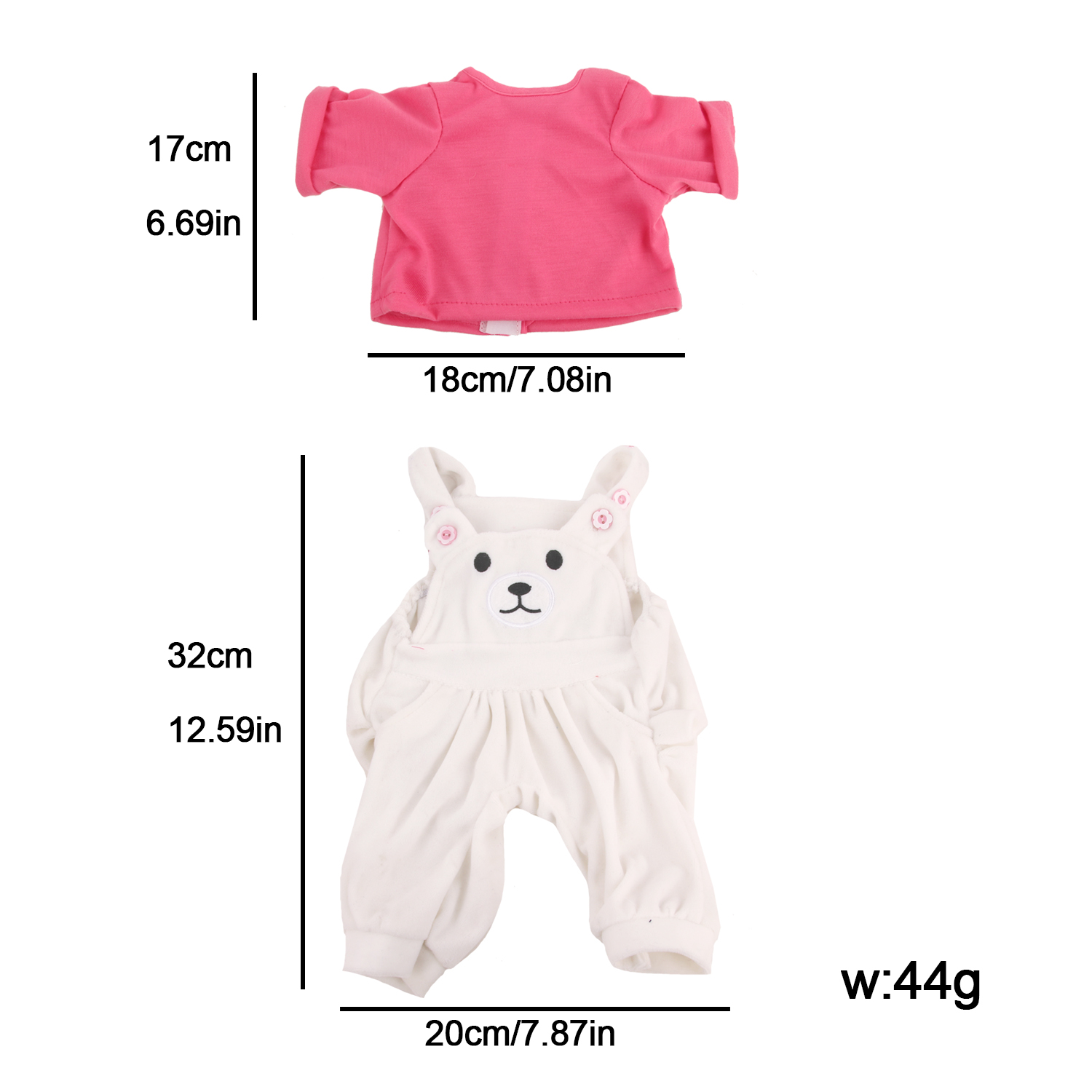 Conjunto de ropa para muñeca R - Baby Products Shop reseña y precio