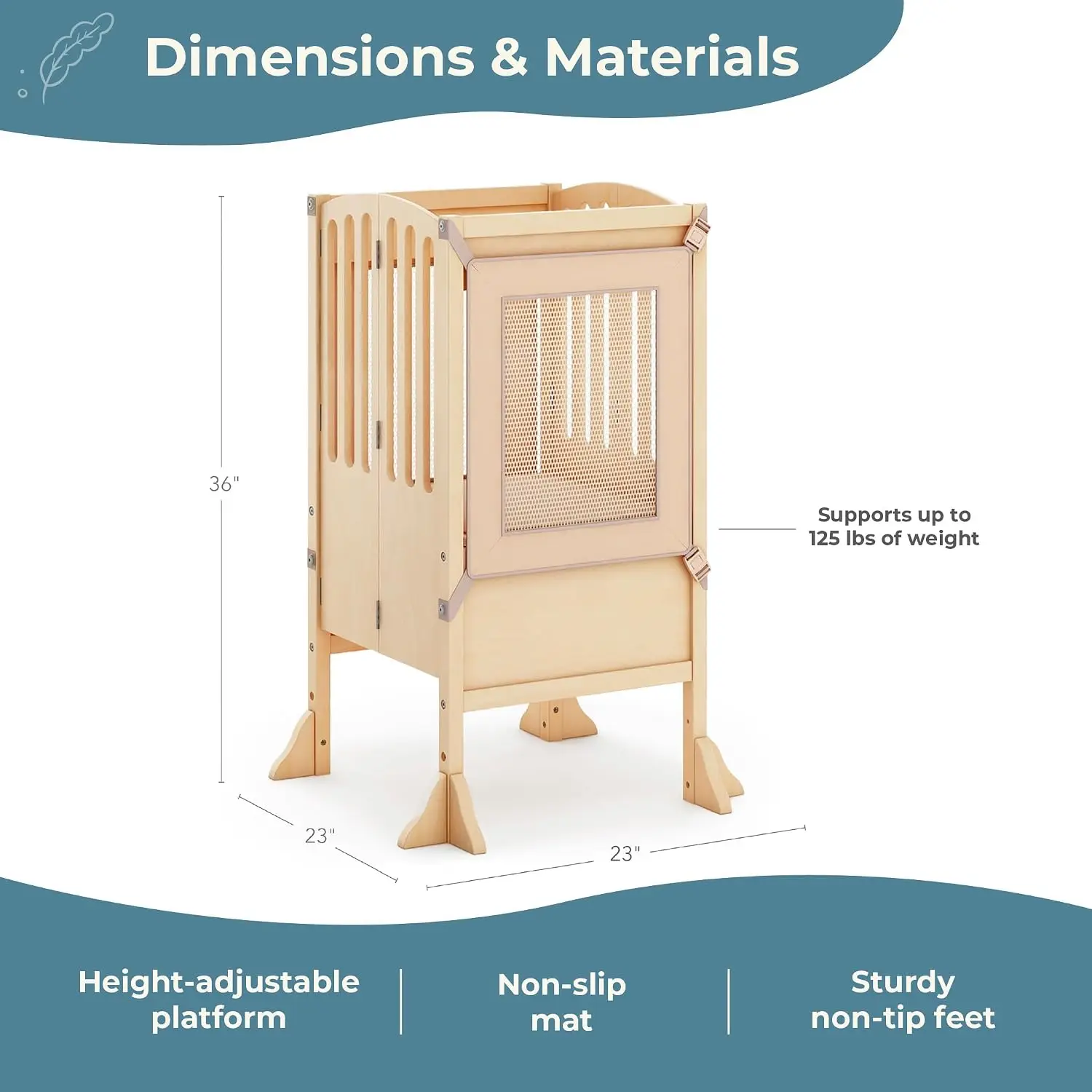 Ayudante de Cocina ®   Taburet - Toddler Learning Tower reseña y precio