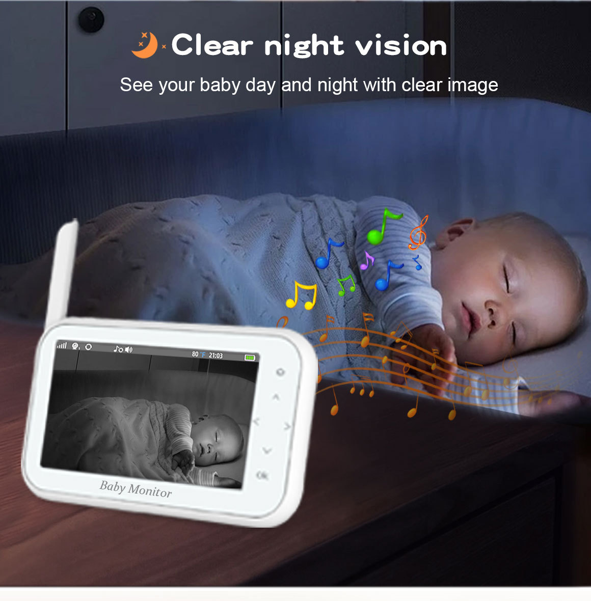 Monitor de Bebé Inalámbrico PT - Wireless Baby Monitor reseña y precio